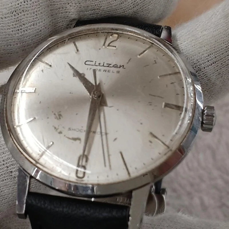CITIZEN Armbanduhr mit Handaufzug und 17 Steinen