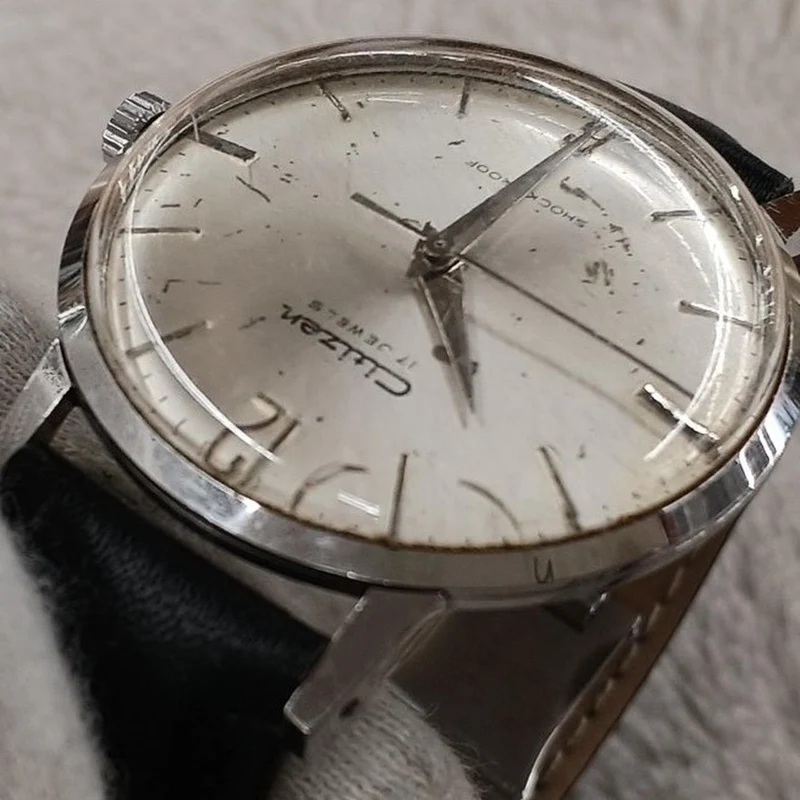 CITIZEN Armbanduhr mit Handaufzug und 17 Steinen