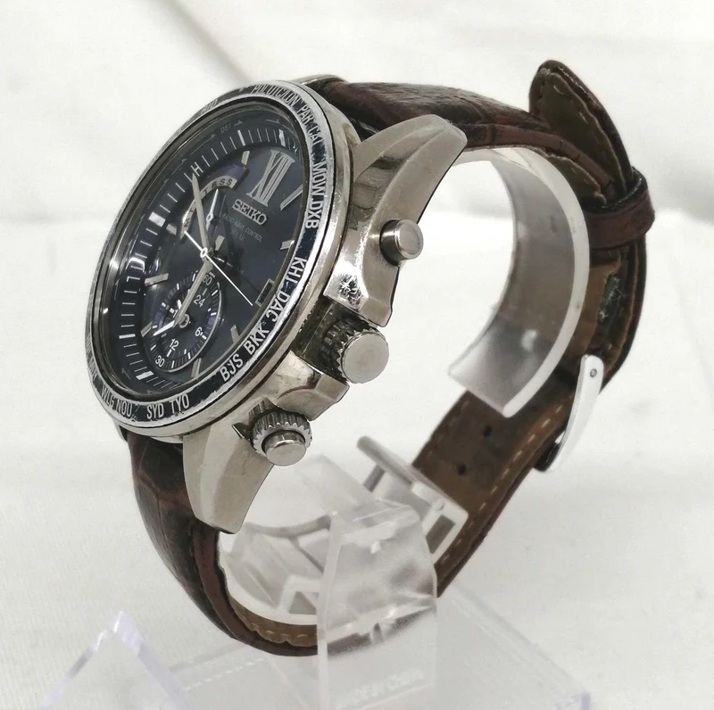 SEIKO Solar-Funkarmbanduhr 8B54-0AG0