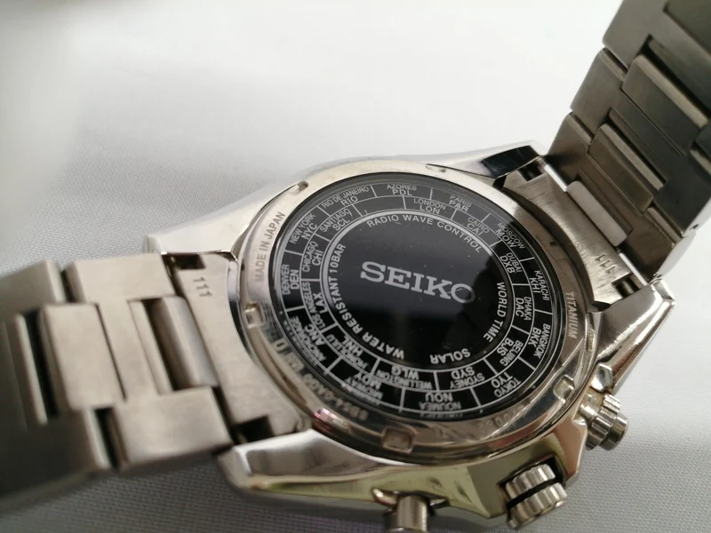 SEIKO Quarzuhr 8B54-0AG0