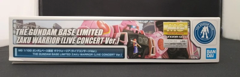 BANDAI Zaku Warrior Live Concert VER. MG Gundam Base Limited
