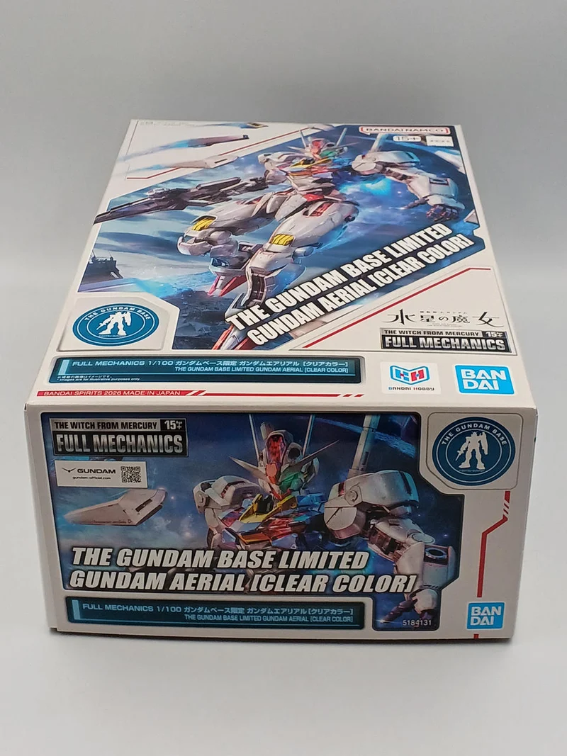BANDAI Full Mechanics 1/100 Gundam Aerial [Klare Farbe]
