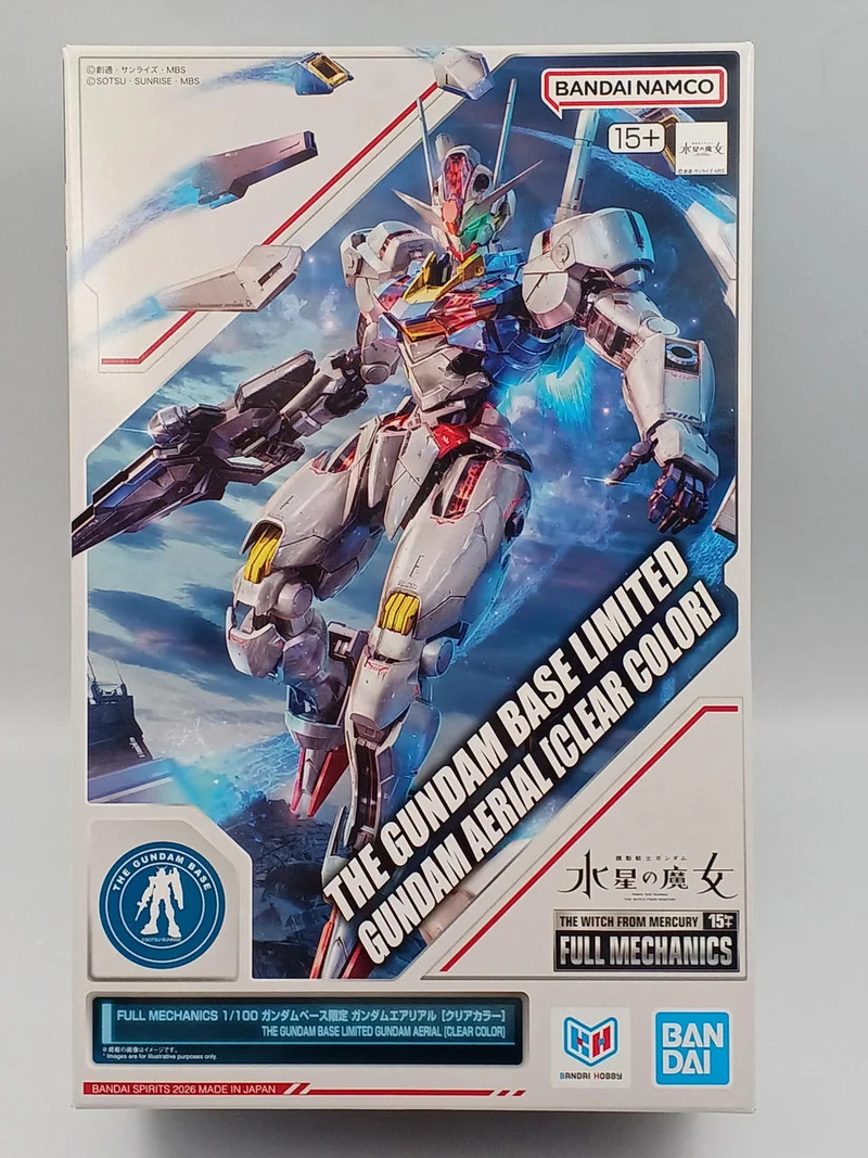 BANDAI Full Mechanics 1/100 Gundam Aerial [Klare Farbe]