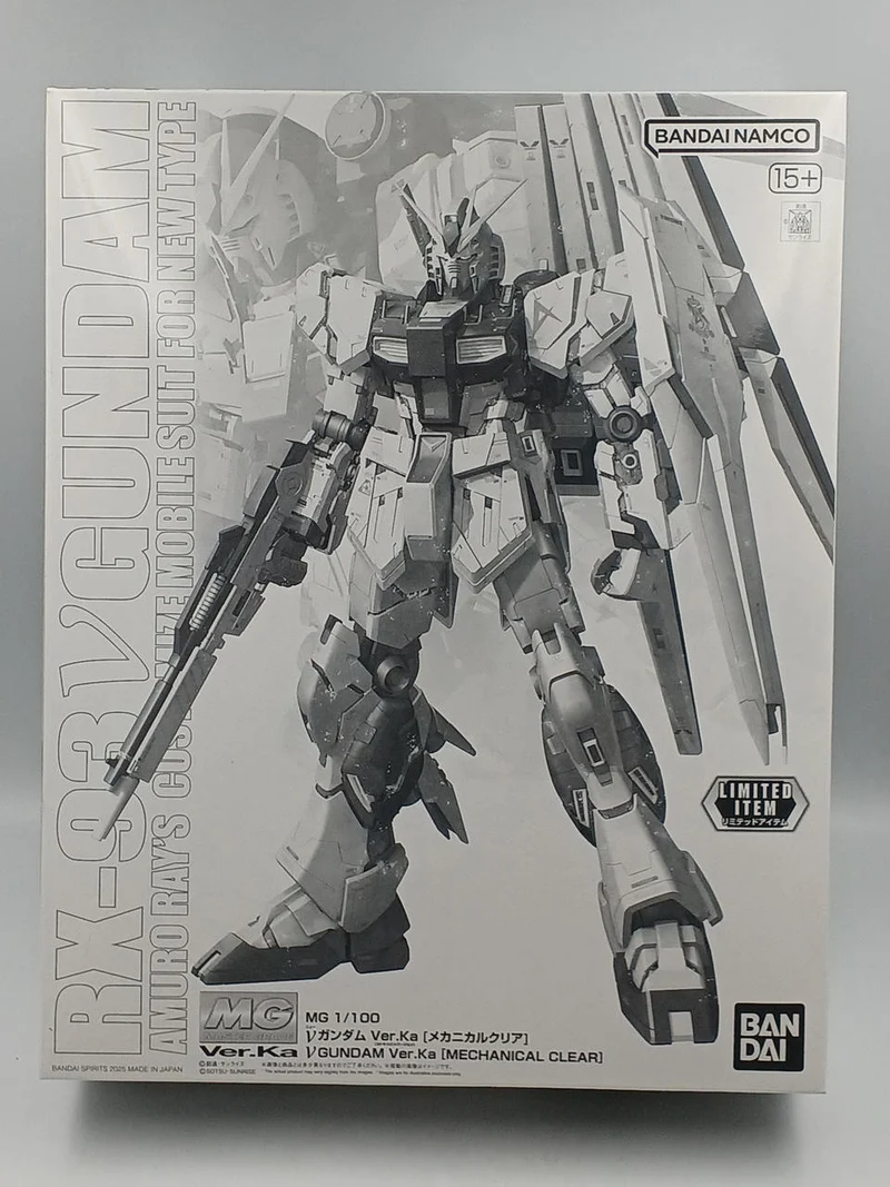 BANDAI MG 1/100 VER.KA ν Gundam [Mechanisch klar]