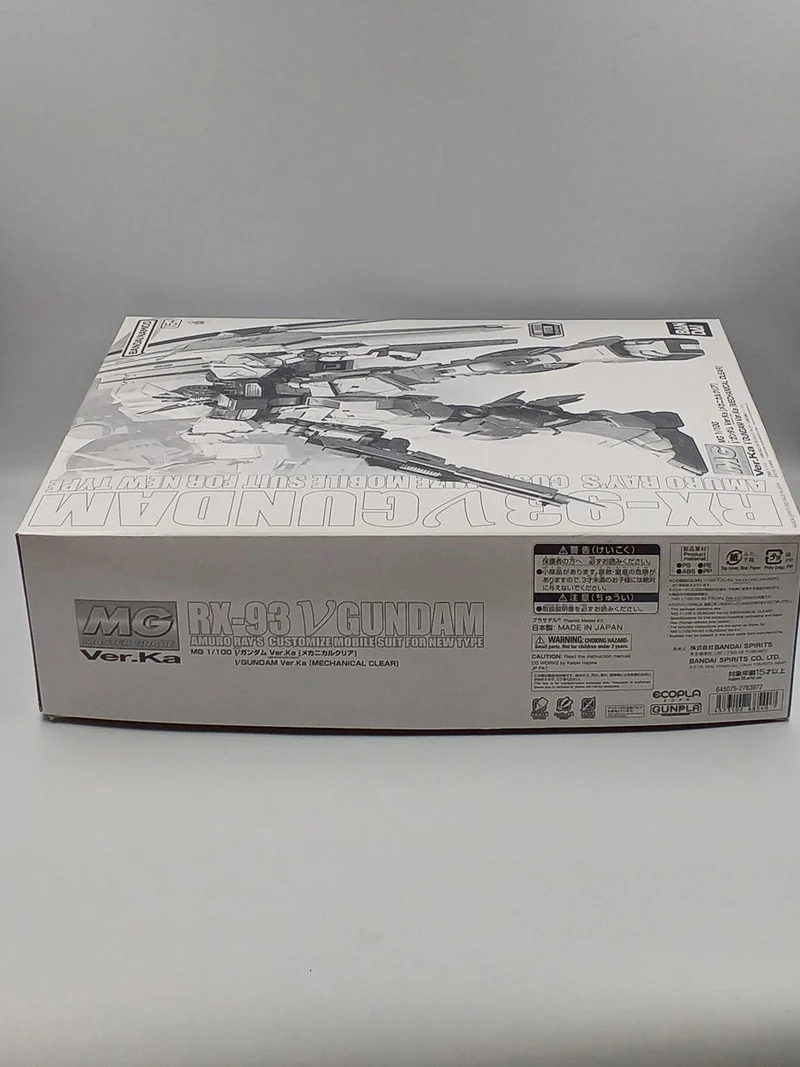 BANDAI MG 1/100 VER.KA ν Gundam [Mechanisch klar]