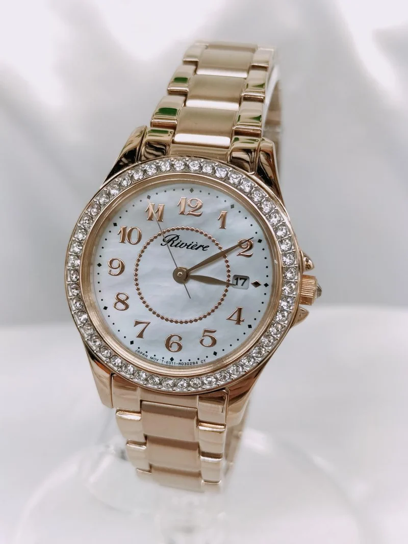 CITIZEN Rivière Solar-Armbanduhr E011-R012193