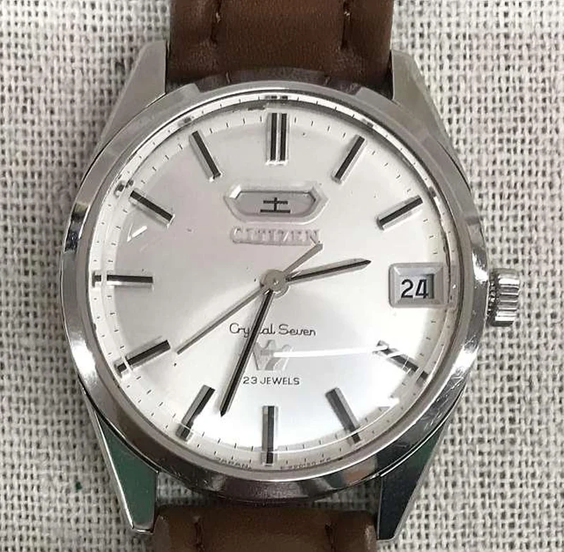 CITIZEN CRYSTAL SEVEN Automatik-Armbanduhr 4-520122 T