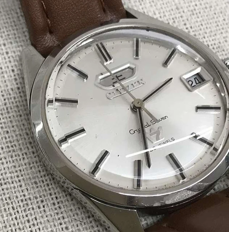 CITIZEN CRYSTAL SEVEN Automatik-Armbanduhr 4-520122 T