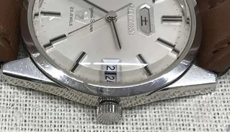 CITIZEN CRYSTAL SEVEN Automatik-Armbanduhr 4-520122 T