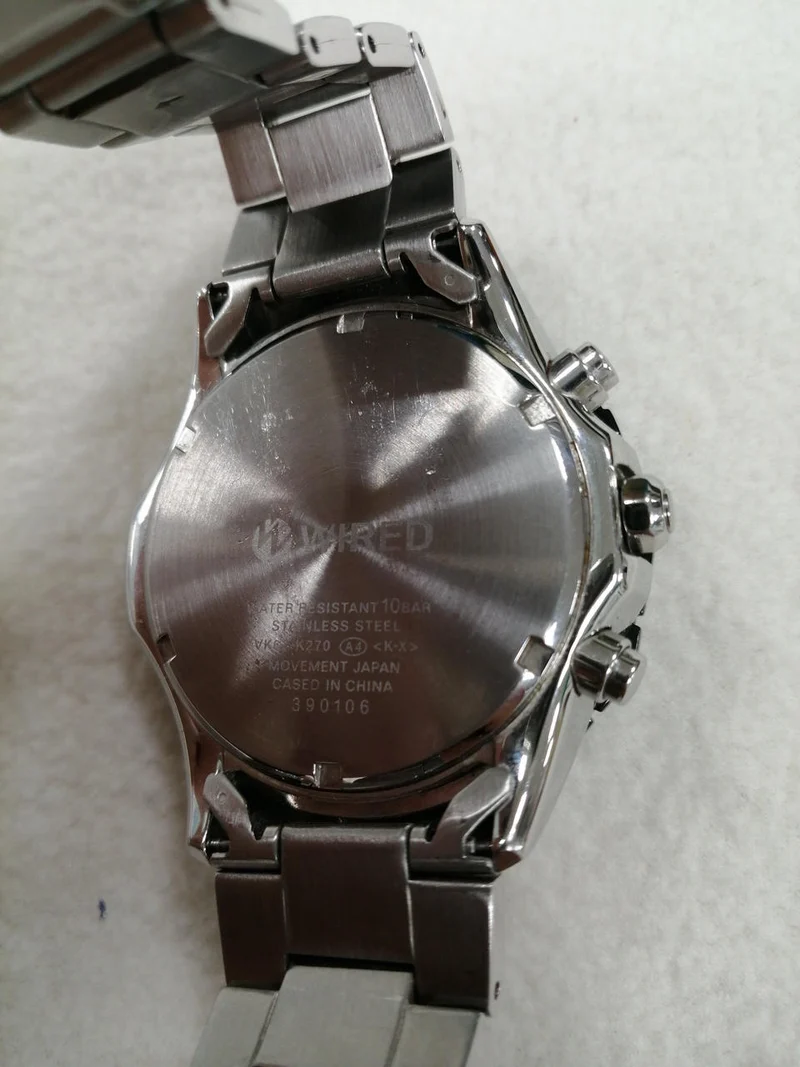 SEIKO WIRED Chronograph Armbanduhr