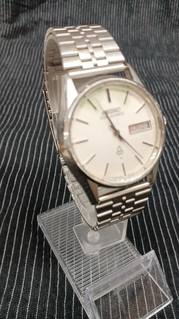 [SCHROTT] SEIKO Quartz (Schrott) KING QUARTZ Zifferblattverfärbung