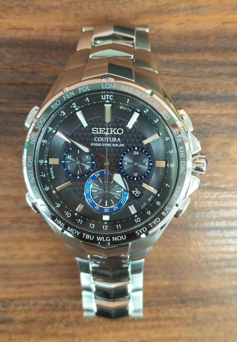 SEIKO Solar-Funkarmbanduhr 8B92-0AL0