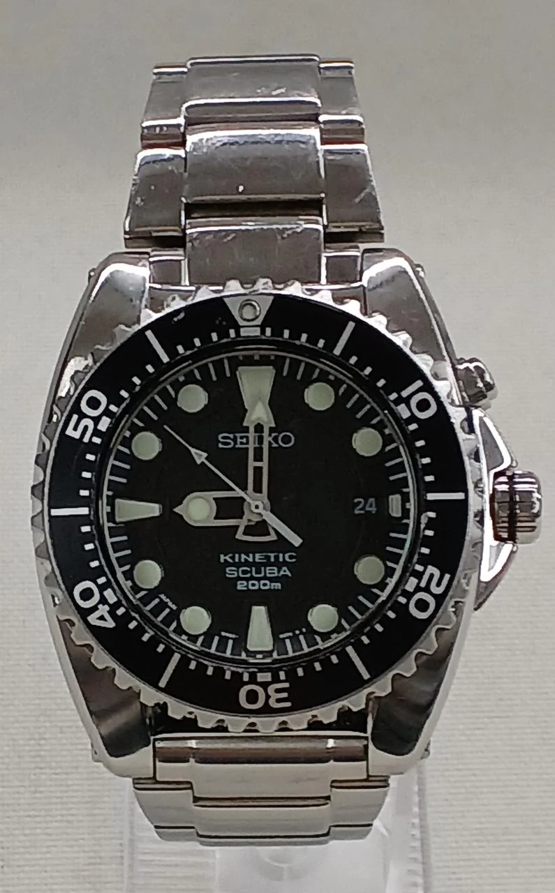 SEIKO Scuba Kinetic 5M62-0BL0