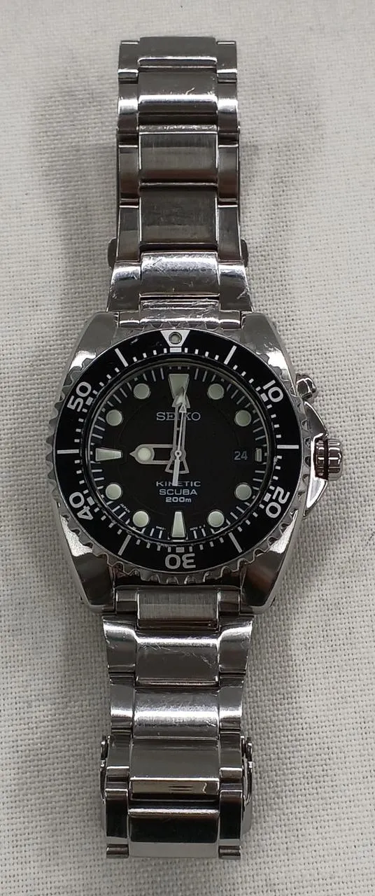 SEIKO Scuba Kinetic 5M62-0BL0