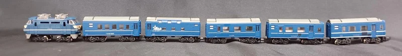 BANDAI Sleeper Limited Express Hayabusa 6-Car Set B Train Shorty