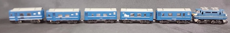 BANDAI Sleeper Limited Express Hayabusa 6-Car Set B Train Shorty