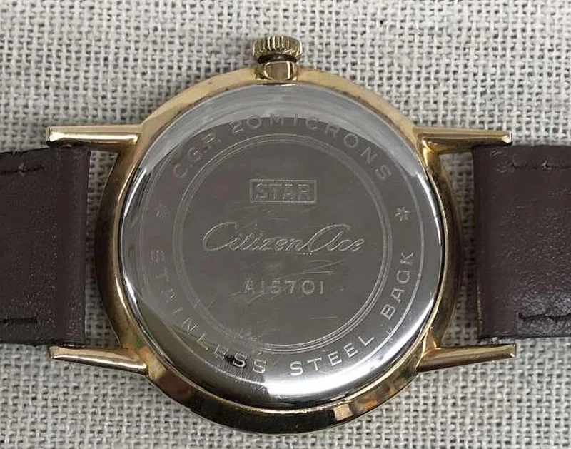 CITIZEN ACE Armbanduhr mit Handaufzug A15701