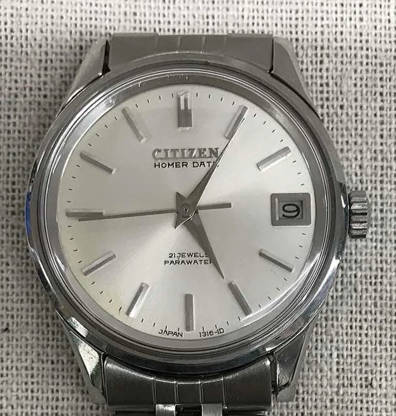 CITIZEN HOMER DATE Handaufzugs-Armbanduhr 4-180101-K 63-1094