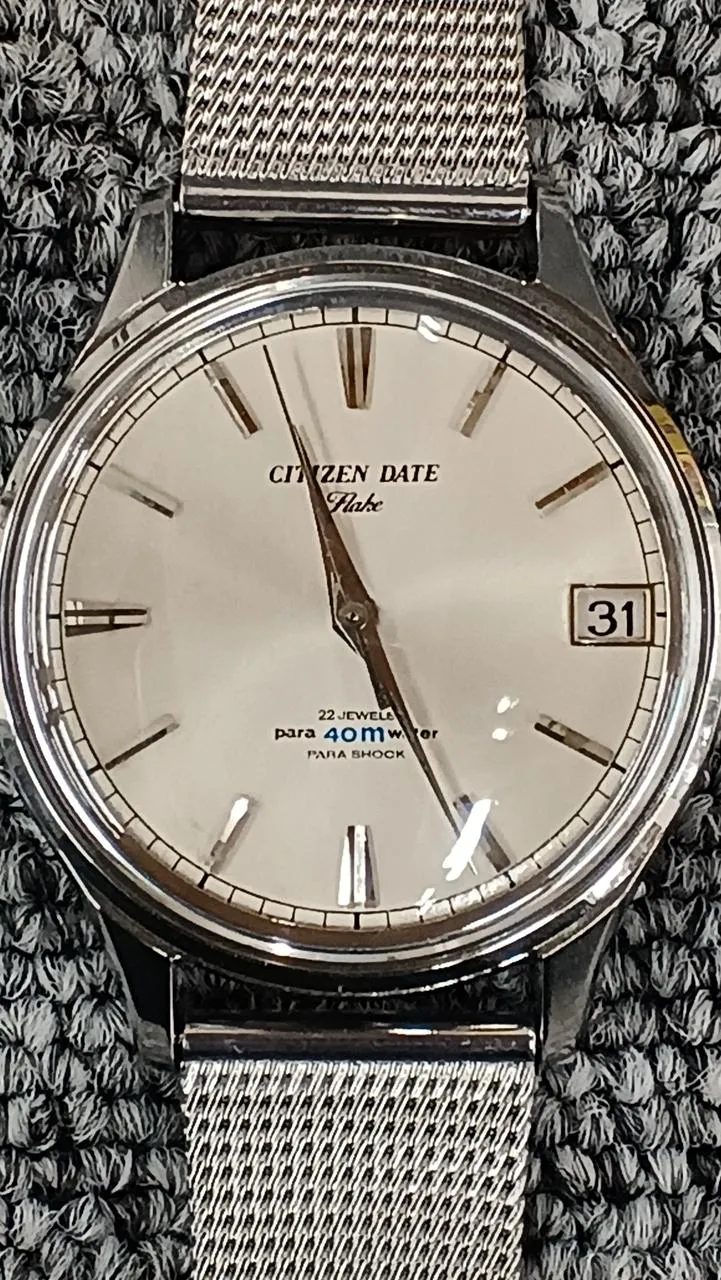 CITIZEN Armbanduhr mit Handaufzug DTE FLAKE