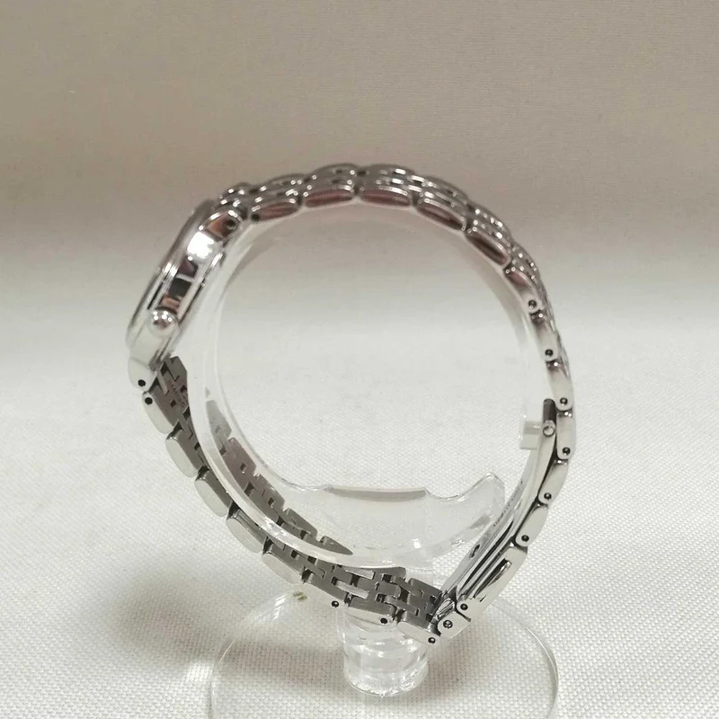 SEIKO Exceline Solar-Armbanduhr Silber × Weiß V117-0BZ0