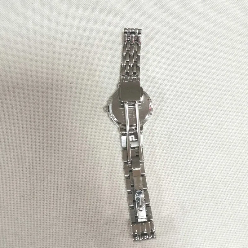 SEIKO Exceline Solar-Armbanduhr Silber × Weiß V117-0BZ0