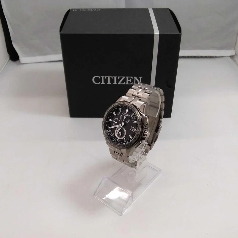 CITIZEN Funkgesteuerte Solar-Armbanduhr GN-4W-S