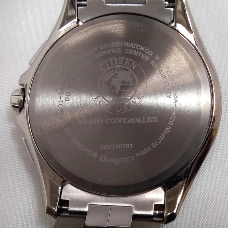 CITIZEN Funkgesteuerte Solar-Armbanduhr GN-4W-S
