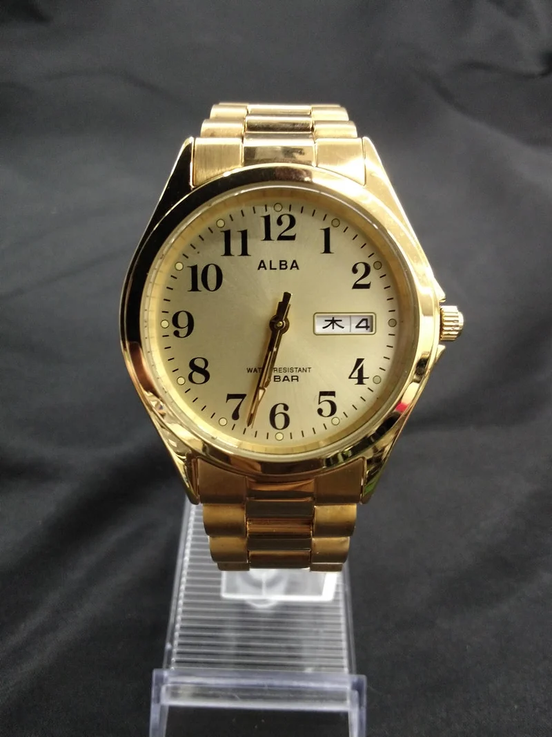 SEIKO Quarz-Armbanduhr ALBA 7N33-K002