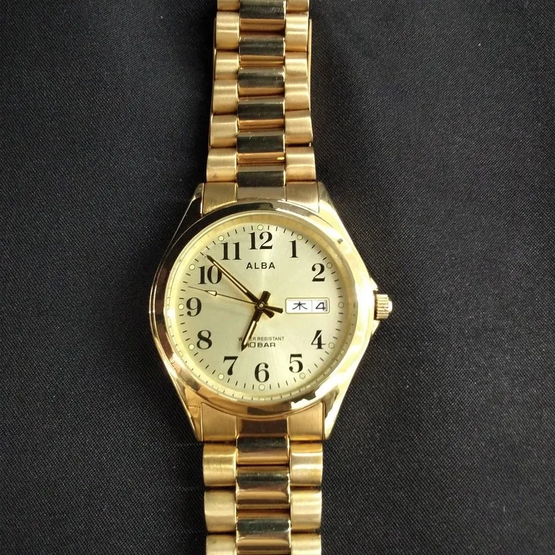 SEIKO Quarz-Armbanduhr ALBA 7N33-K002