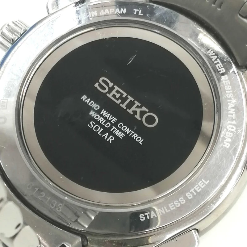 SEIKO Solar-Armbanduhr 8B92-0AB0/BLU