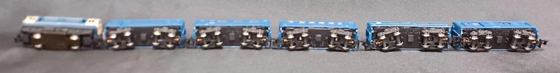 BANDAI Express Galaxy 6-Wagen-Set B Zug Shorty