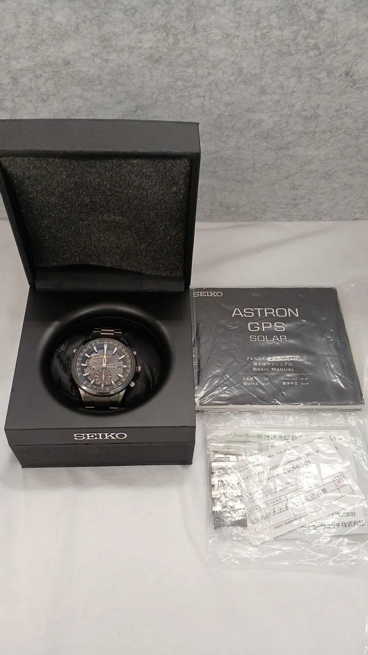 SEIKO GPS Solar-Armbanduhr ASTRON CSB7X52