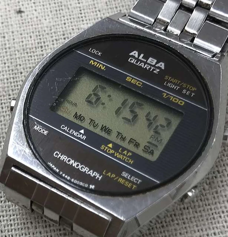 SEIKO ALBA Quarz-Armbanduhr Y448-6000