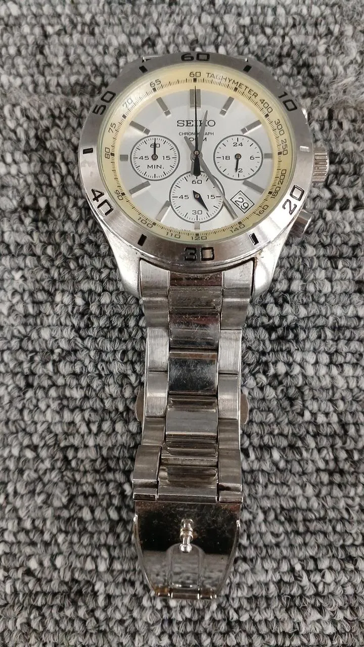 SEIKO Quarz-Analog-Armbanduhr 6T63-00E0