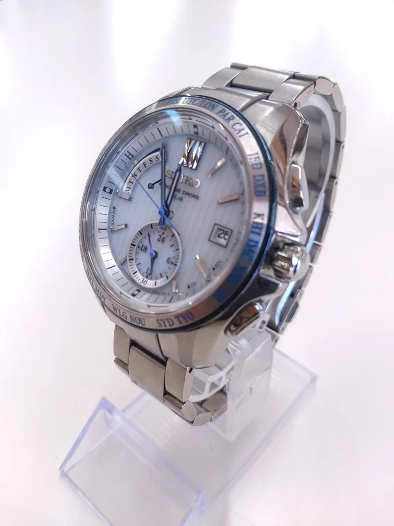 SEIKO Breitz Weltzeituhr 8B54-0AW0
