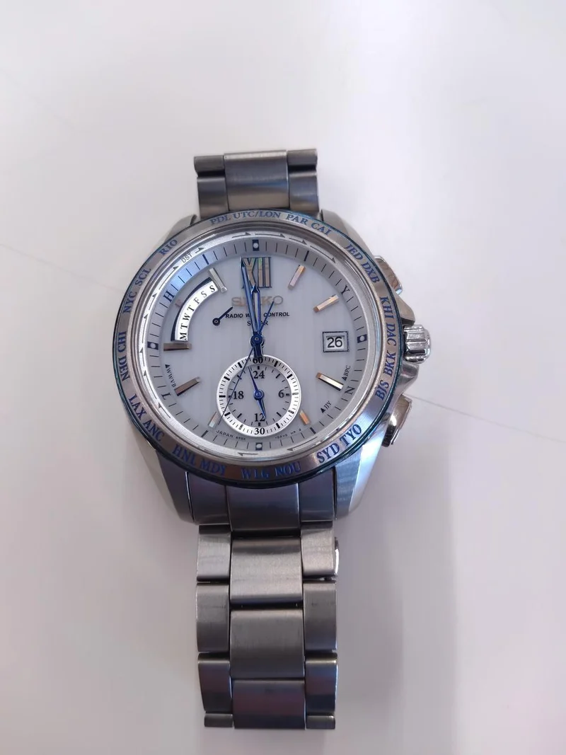 SEIKO Breitz Weltzeituhr 8B54-0AW0