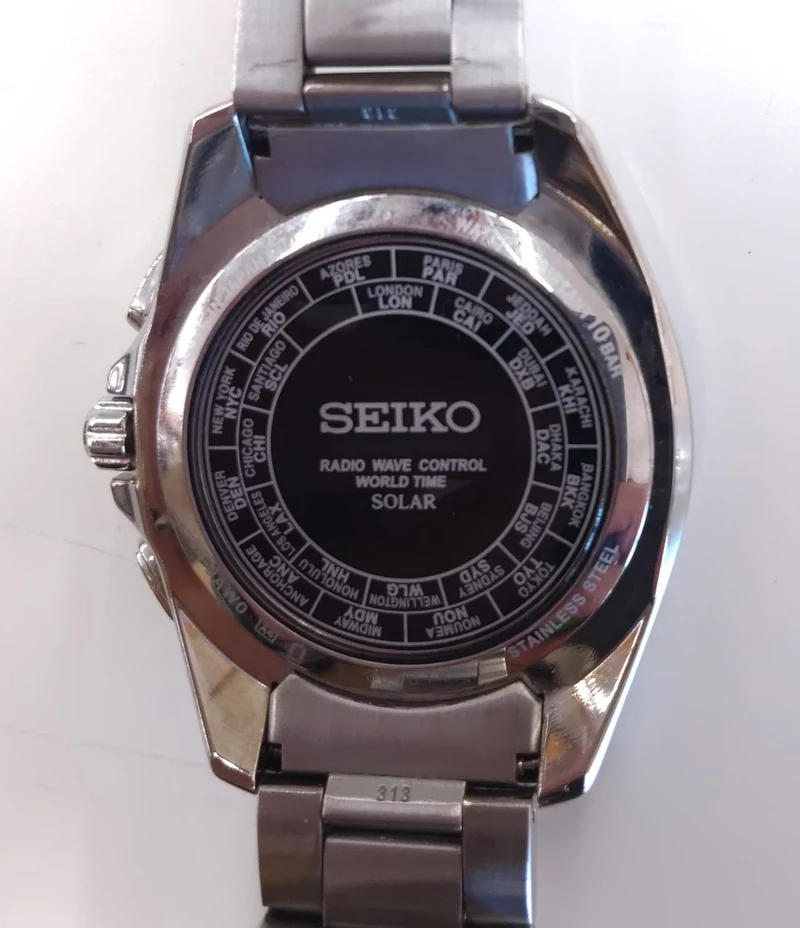 SEIKO Breitz Weltzeituhr 8B54-0AW0