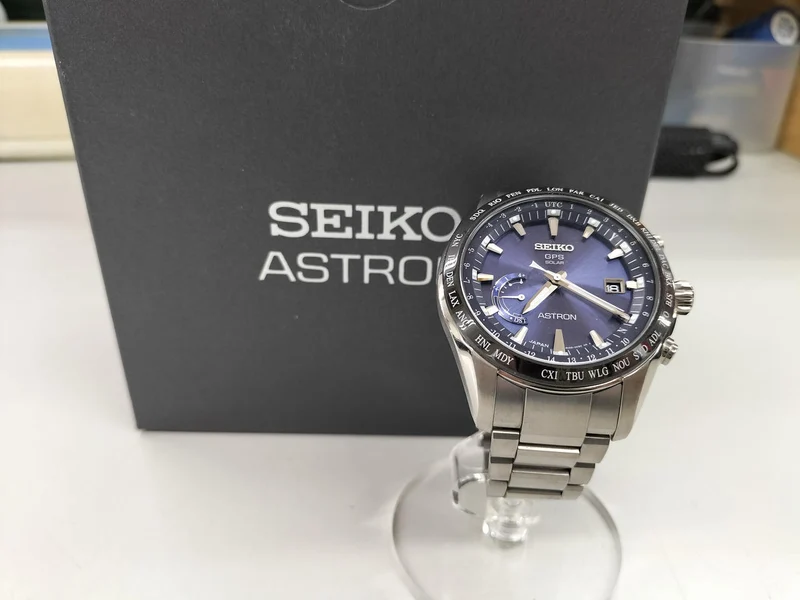 SEIKO Analoges Solar-GPS 8X22-0AG0-2