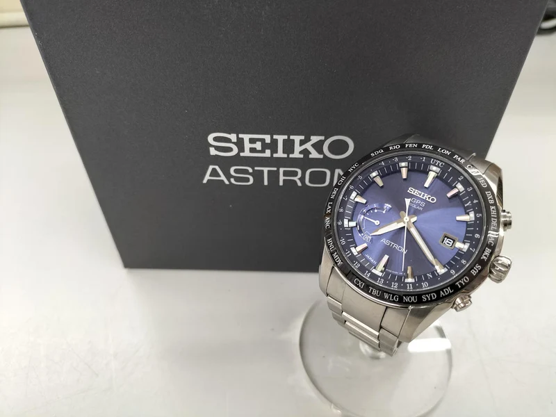 SEIKO Analoges Solar-GPS 8X22-0AG0-2
