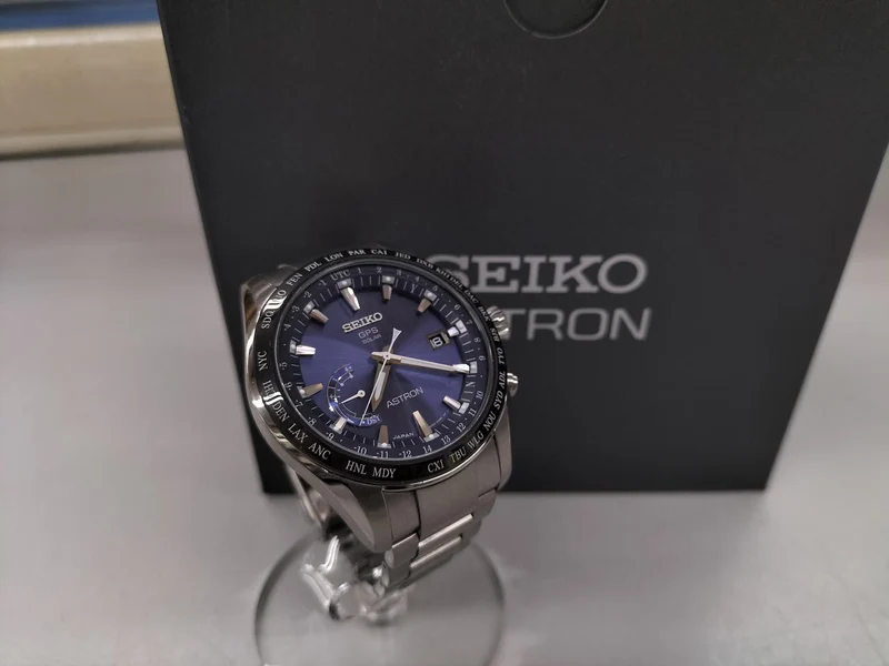 SEIKO Analoges Solar-GPS 8X22-0AG0-2