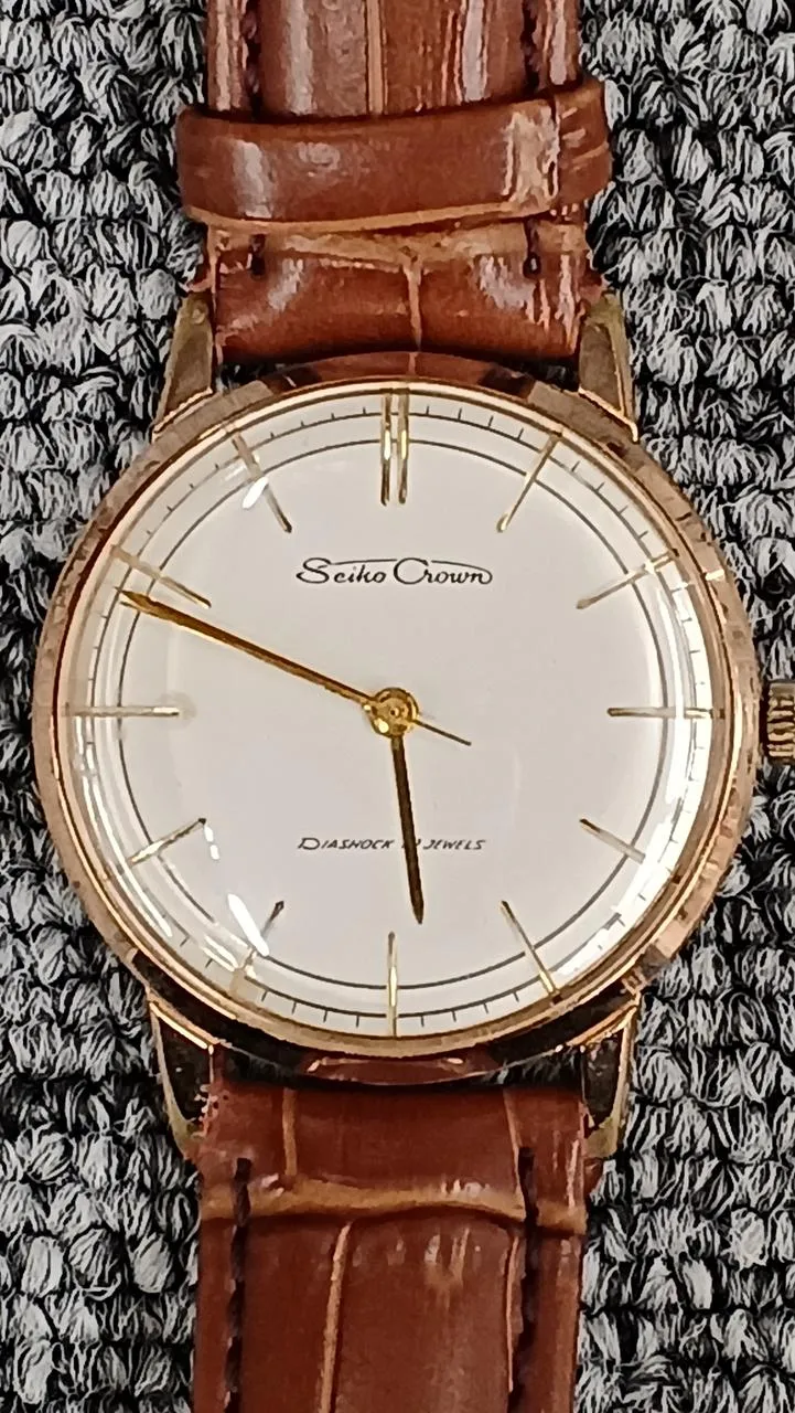 SEIKO CROWN Armbanduhr mit Handaufzug