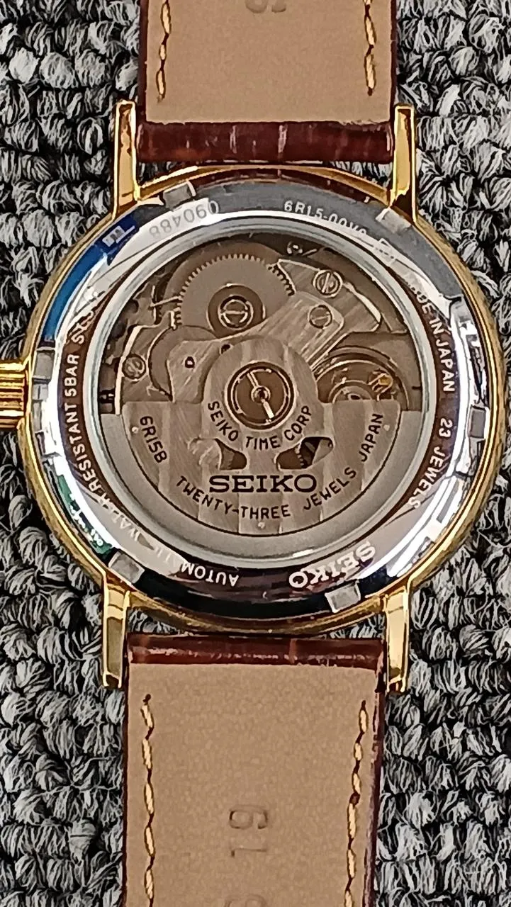 SEIKO Automatik-Armbanduhr 6R15-00V0