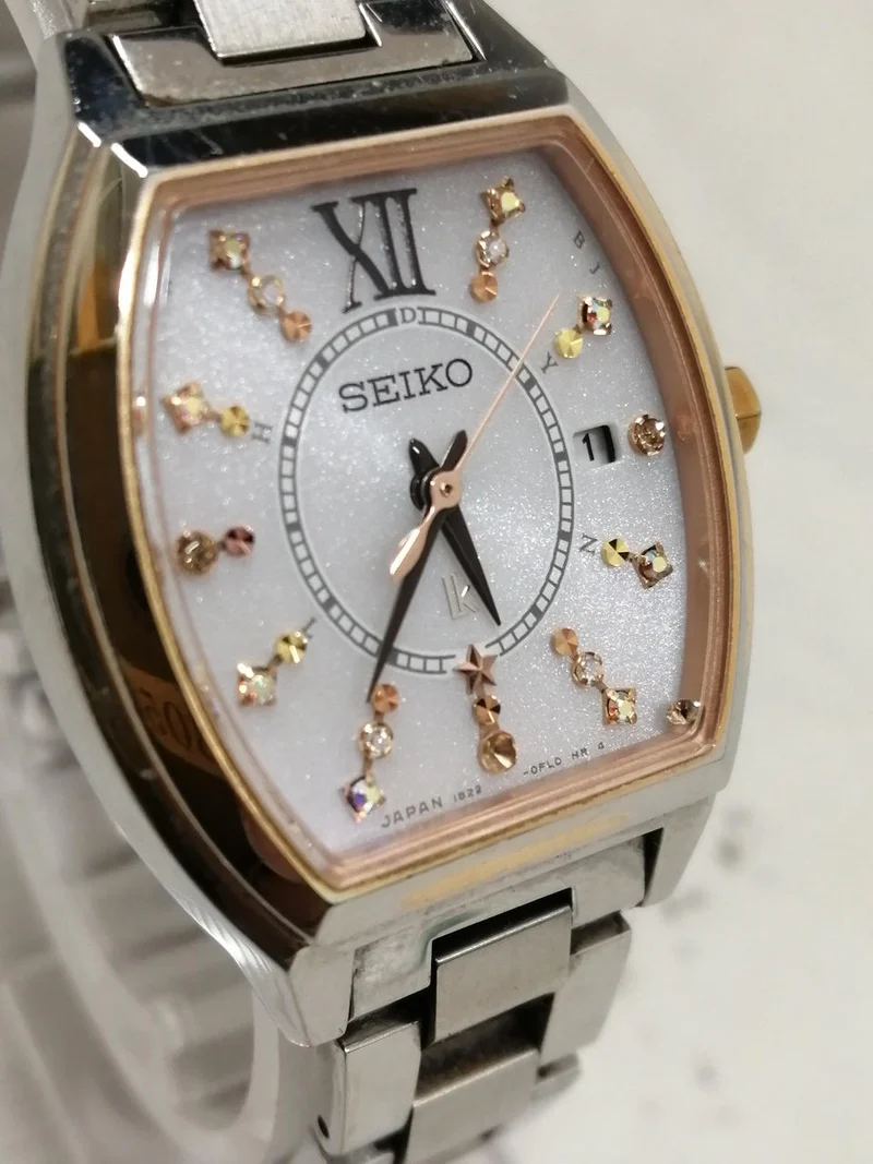 SEIKO LUKIA Solar-Armbanduhr 1B22-OBBO