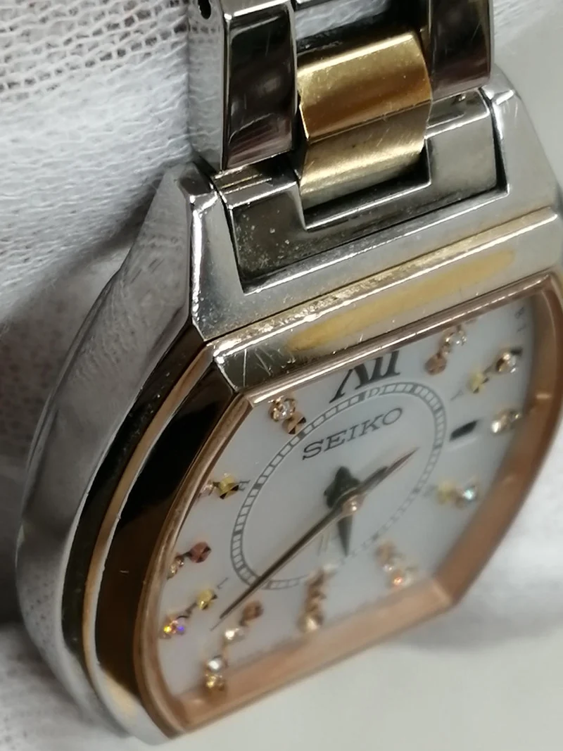 SEIKO LUKIA Solar-Armbanduhr 1B22-OBBO