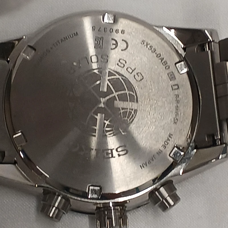 SEIKO GPS-Solarradio 5X53-0AB0