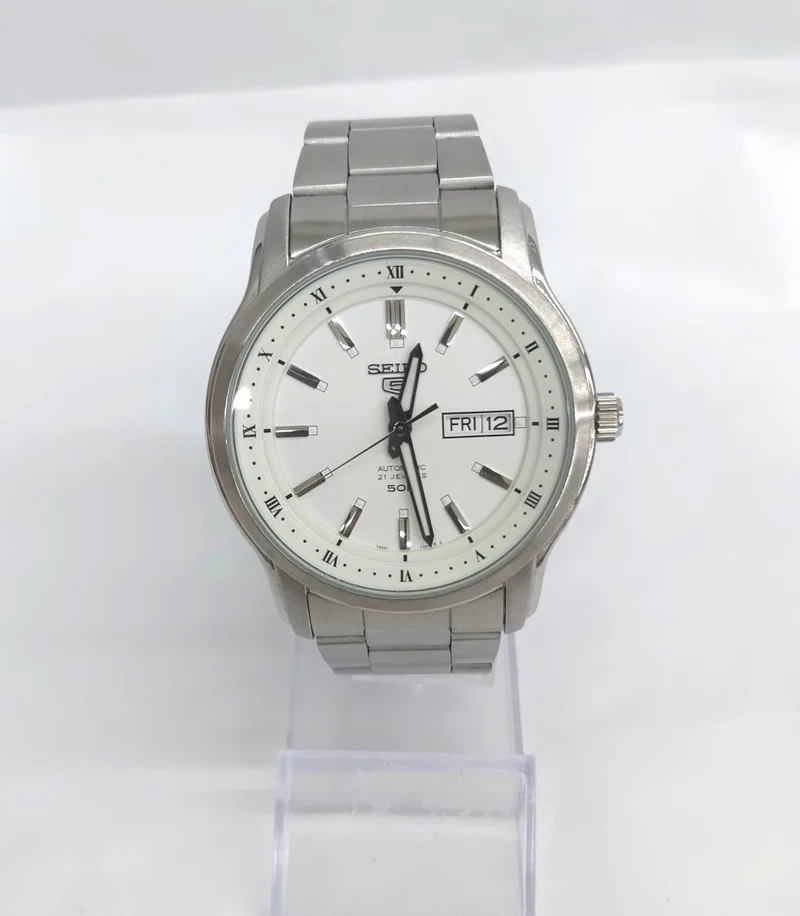 SEIKO Automatische Analog-Armbanduhr 7S26-04S0