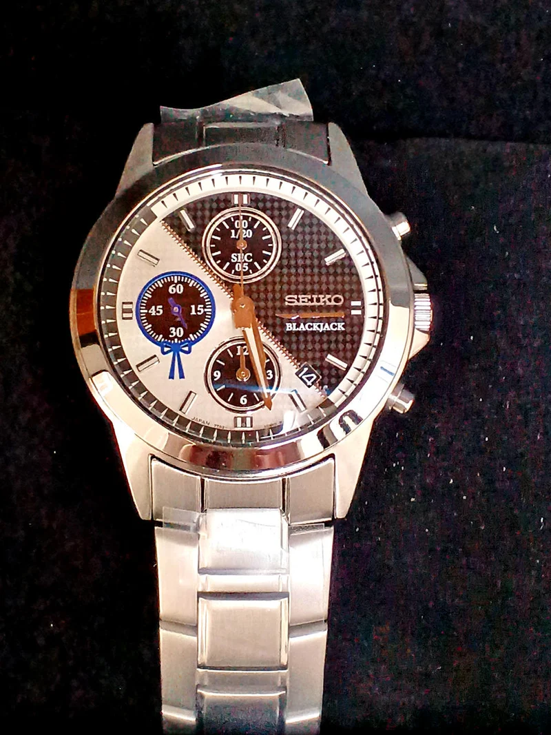 SEIKO Blackjack Armbanduhr zum 50-jährigen Jubiläum 7T92-HDC0