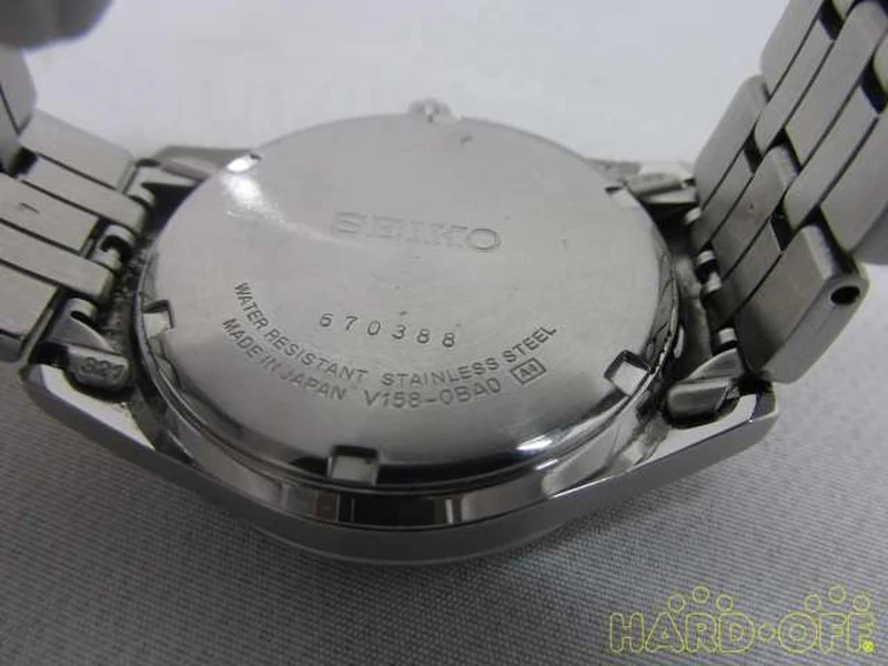 SEIKO Quarz-Analog-Armbanduhr V158-0BA0