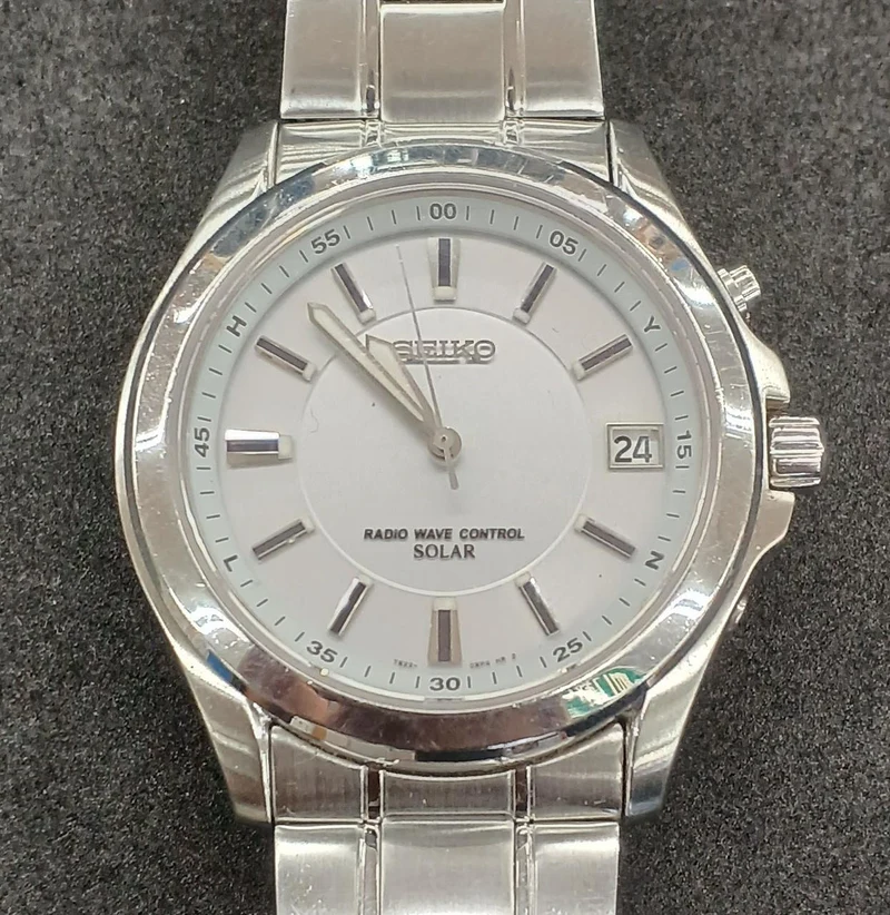 SEIKO Analoges Solarradio 7B22-0AY0