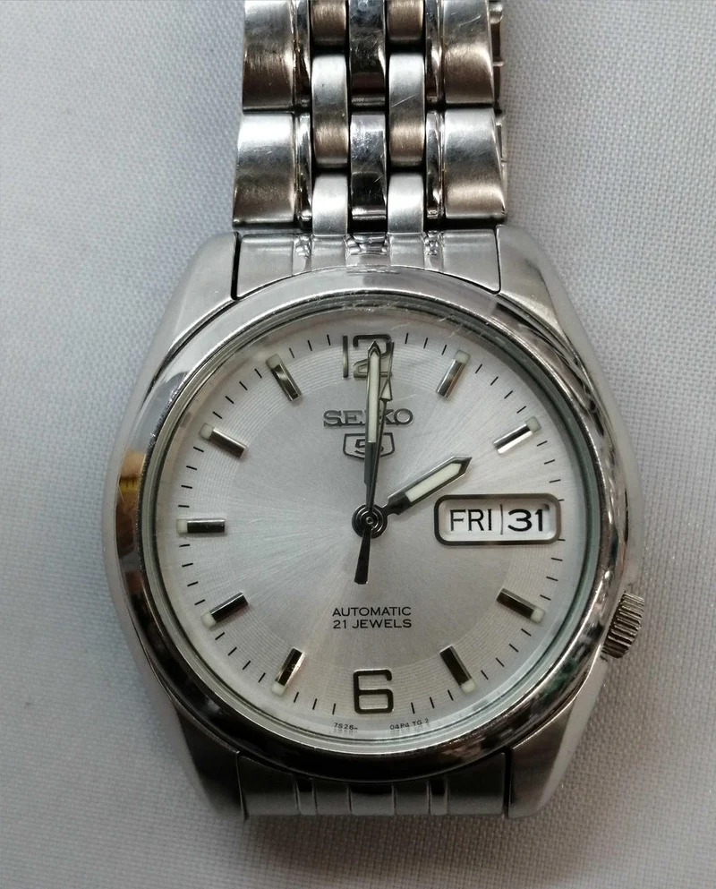 SEIKO 5 Automatik-Armbanduhr 7S26-01V0